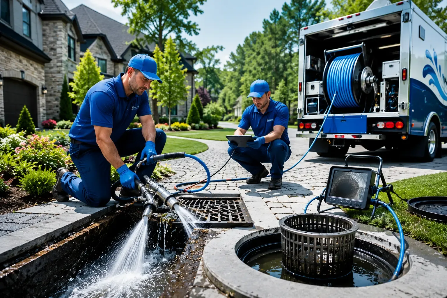 Local outdoor drain cleaning professionals in Wallpack Center, NJ