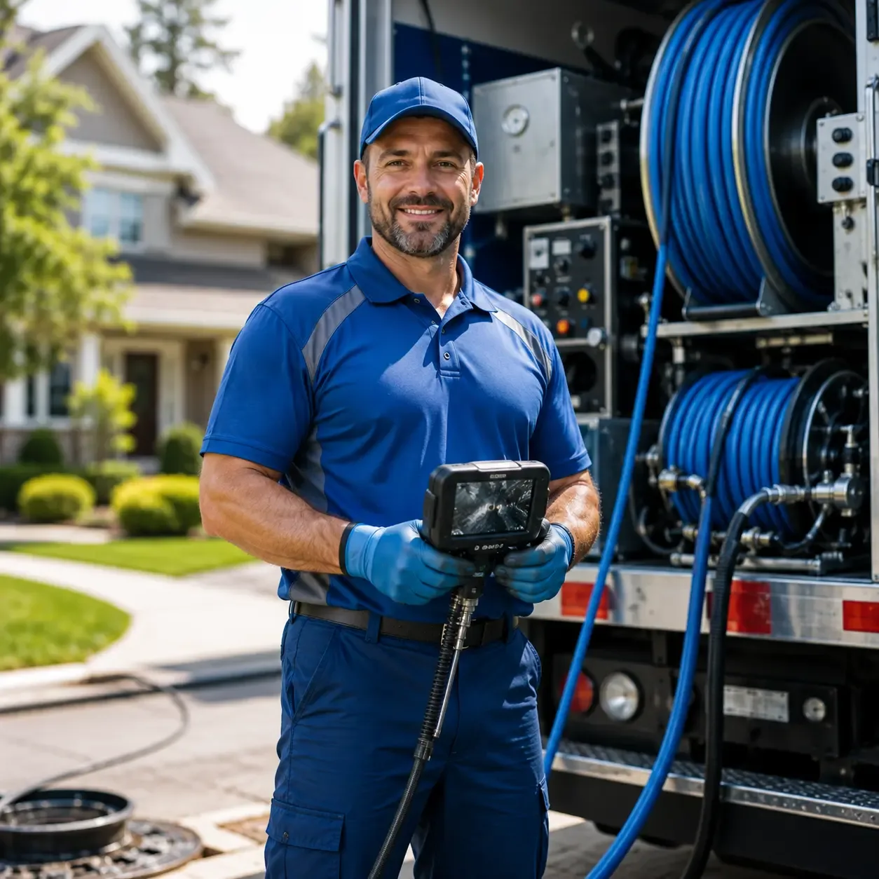 Local outdoor drain cleaning specialists in Wallpack Center, NJ